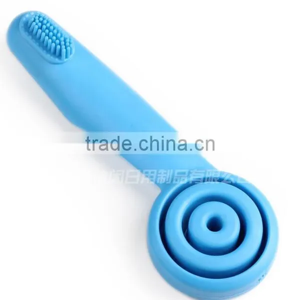 CY105 Pet Cleaning Brush Snail Shape Doggy Cat Lollipop Toothbrush photo-5