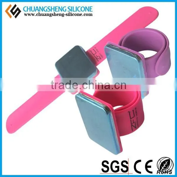 Good-looking Square Magnet Silicone Bracelet photo-5