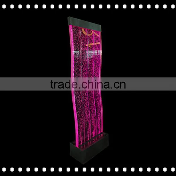 Living Room Decor Changing Color Water Bubble Acrylic Partition Wall photo-3