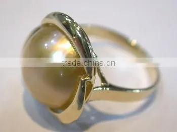 2014 Wedding Designs Pearl Ring Tahitian Pearl Ring photo-2