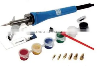 Primary Colorful Designing 6 in 1 Pyrography Tool Wood Burning Pen Set