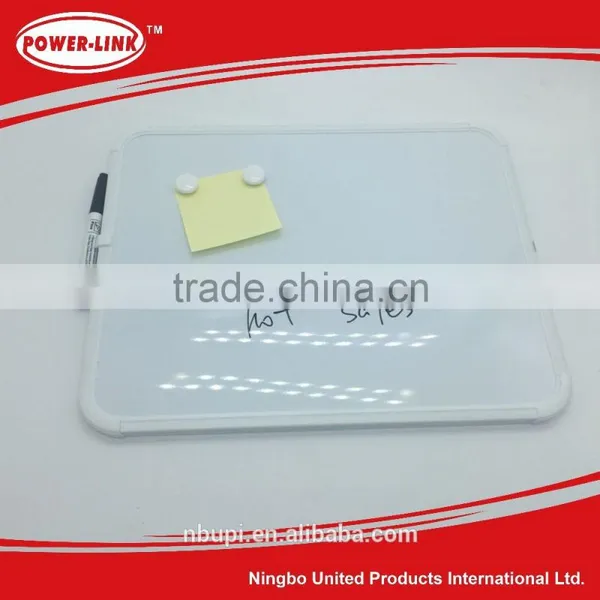 11*14"magnetic Whiteboard White Frame, One Marker and Two 20mm Magnets photo-2