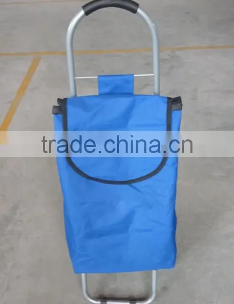 Colorful Shopping Foldable Trolley Bag With Wheels photo-3