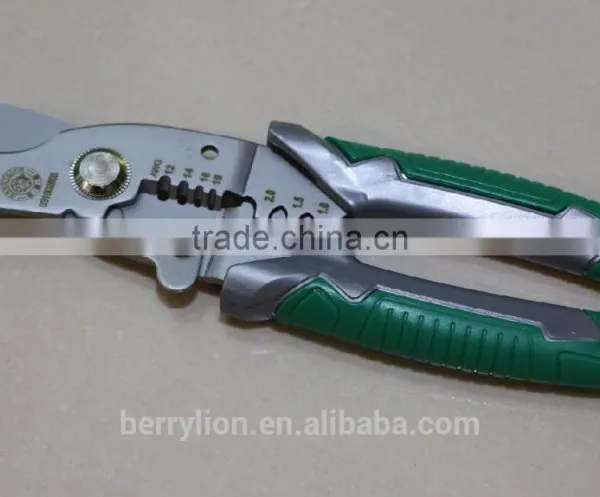 Berrylion 7" Multifunction Cable Cutter Crimping and Wire Stripper Cable Cutter photo-5