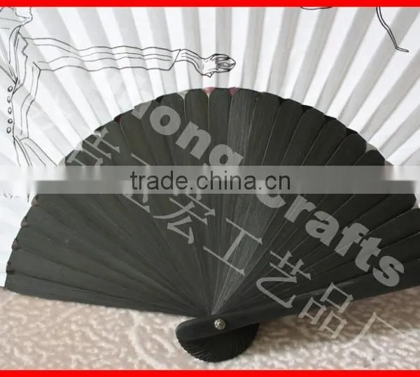 Japanese Fabric Fan for Advertising Handicraft photo-4