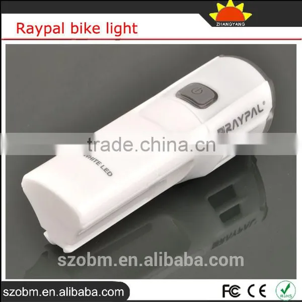 Biking RAYPAL 3W 3 Modes Light Front Bike Led Lights For Bicycle With Clip photo-4