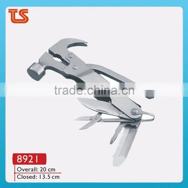 2014 New Multifunction Hammer/Full Stainless Steel Multifunction Hammer/Tool Kit ( 8921 )