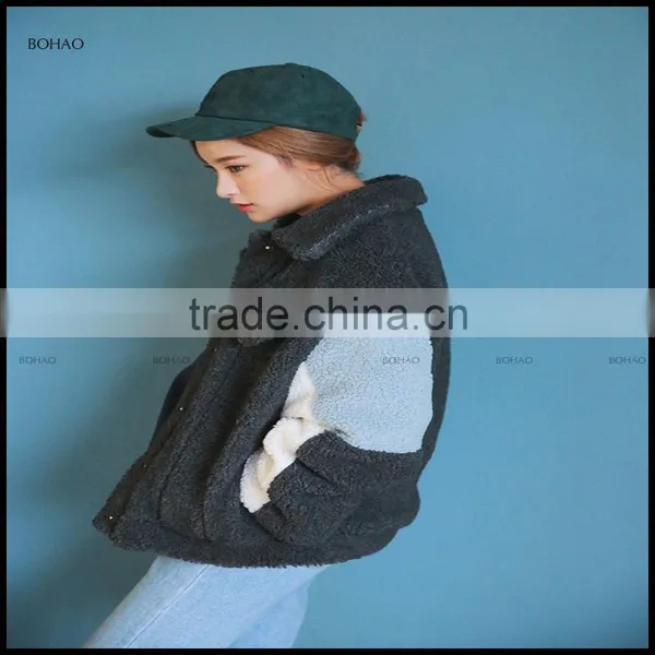 Quality Fashion Style New Winter Women Coat Clothes Whole Skin Rabbit Fur Apparel Lamb Fur Collar Coat Jackets photo-4
