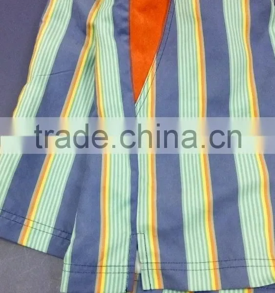 Wholesale Cheap 100% Nylon Stripe Running Shorts for Men photo-3