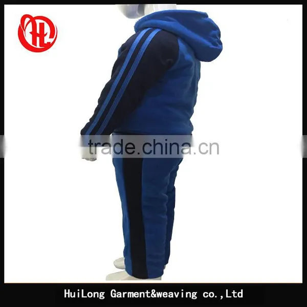 Factory Winter Polyester Children Fleece Clothing Set Kids Sportswear Boys photo-3