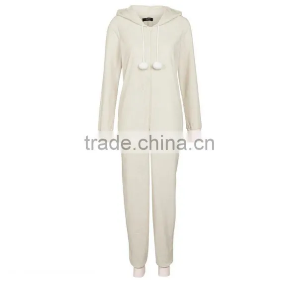 Fashion Lovely Women Cotton Flannel Animal Pajamas Plain Adult Onesie photo-4