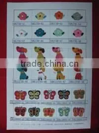 Customized Multicolor Crochet Animal Applique for Kids Garment photo-2