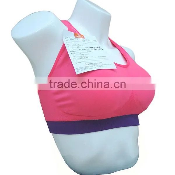 Sprotswear Seamless Bra Top Gym Wear Lingerie Sexy Woman Underwear Ladies Sport Bra photo-2
