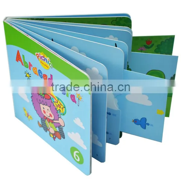 Board Book Binding Children Carton Book Printing 4/4C Card Paper Book Printing photo-4