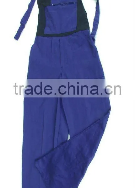 Navy Work Bib Trousers/Pants