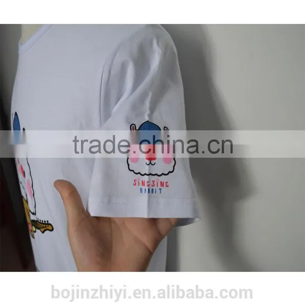 Custom Short Sheeve t Shirt Printing Guangzhou photo-3