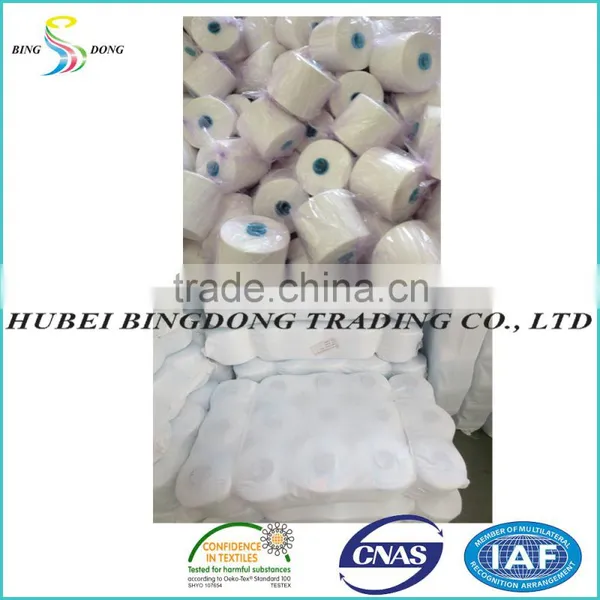 TFO 20/2 20/3 20/4 Bleached White 100% Polyester Yarn for Sewing photo-5