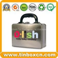 Lunch Tin,Lunch Box,Tin Lunch Box,Handle Tin Box photo-3