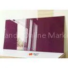 Environmental Health Purple UV Coated MDF Board For Shop Display Cabinet