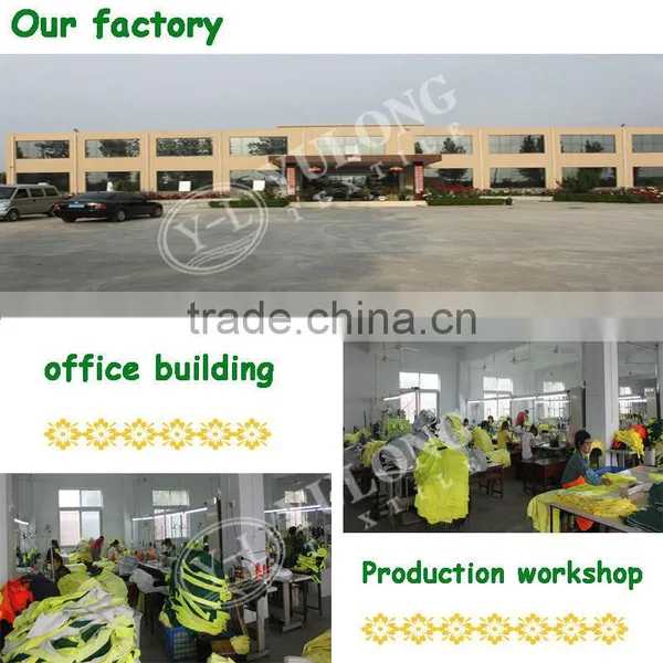 Wholesale China Cheap Polyester Cotton Reflective Blue Safety Vest photo-5