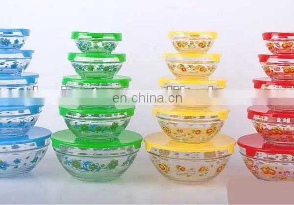 Glass bowl