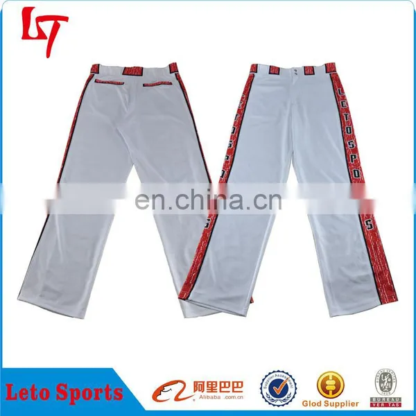 Custom Womens Baseball Players Wear Pants Pantalones Beisbol photo-2