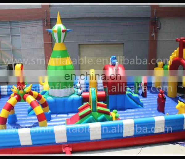Top Fun Inflatable Cartoon Funcity,interesting Amusement Park,outdoor Inflatable Park photo-2