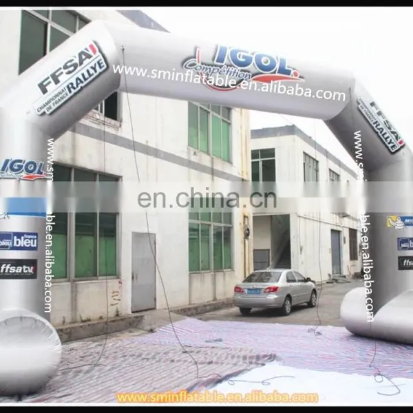 2016 New Inflatable White Arch With Custom Design For Rental Advertising Promotional Archway photo-5