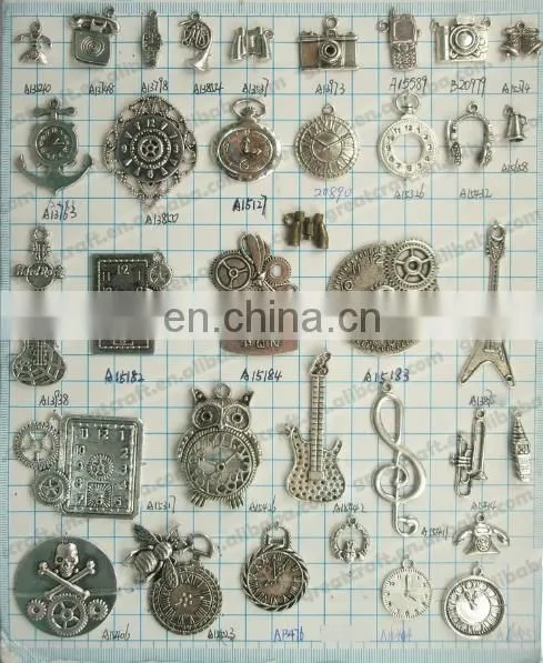 Style Zinc Alloy Necklaces Pendants Music Symbol Charms Diy Jewelry Findings Accessories