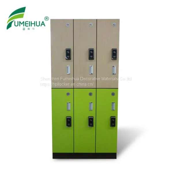 3 Doors HPL Compact Storage Locker photo-5