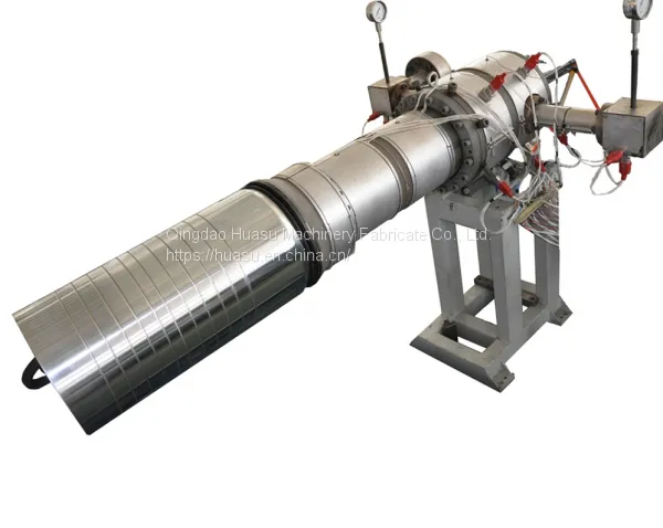 PVC Pipe Equipment Corrugated Pipe Production Line photo-4