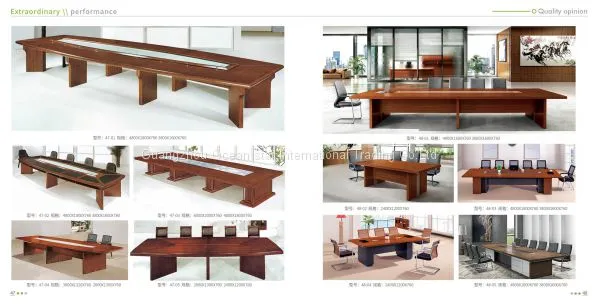 Luxury modern meeting room conference office table