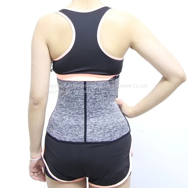 2019 Hot Sale Women Sexy Custom Logo Latex Waist Trainer With 9 Steel Bones photo-3