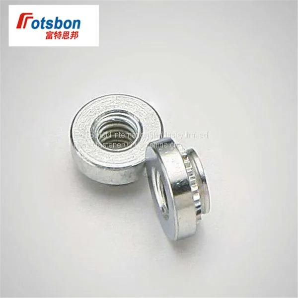 S-M2.5-0/S-M2.5-1/S-M2.5-2 Self-clinching Nuts Zinc Plated Carbon Steel Press In Nuts PEM Standard Factory Wholesales photo-4