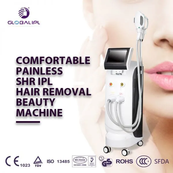 SHR Ssr Hair Removal Skin Rejuvenation Beauty Machine