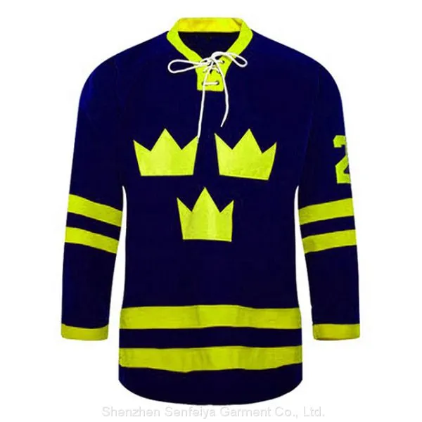 100% Quality Polyester Hockey Jersey Training Uniforms Team Wear Ice Hockey Jerseys photo-4