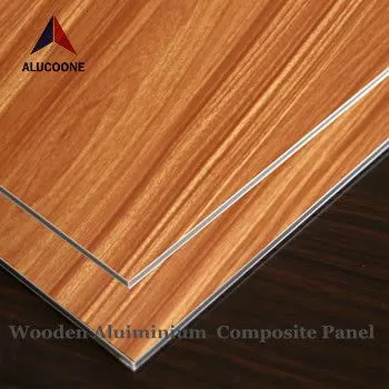 ALUCOONE деревянный орнаментный облицовочный алюминиевый композитный панель