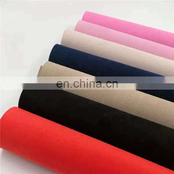 Suede Car Seat Cover Fabric/faux Suede for Sofa or Cushion/synthetic Suede Fabric photo-4