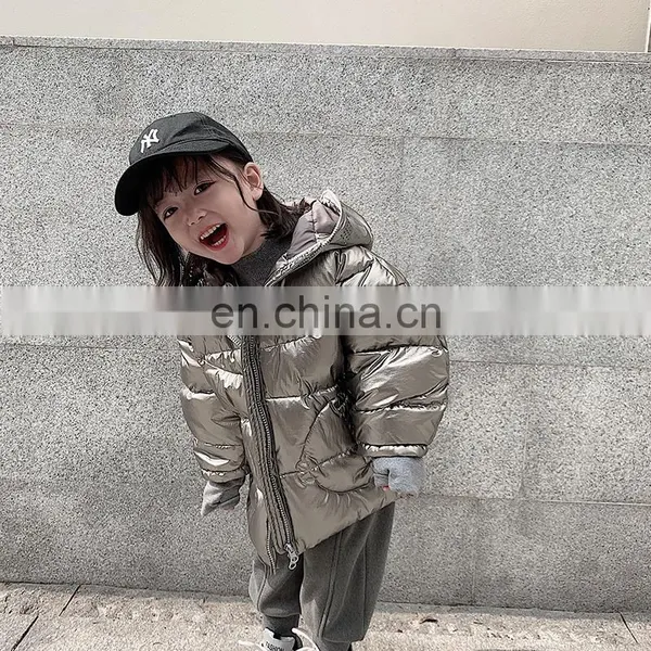 6321 Top Quality Baby Clothes Child Windproof Hooded White Duck Down Coat photo-4