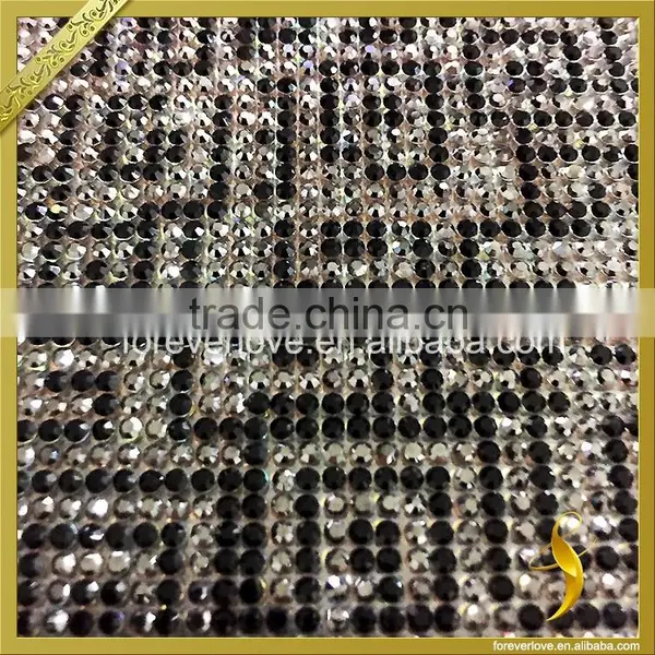 Wholesale Hot Fix Glue Iron on Rhinestone Sheet FRM-186 photo-2