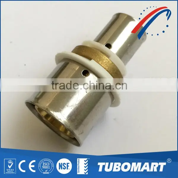 Hot Modern Dzr Connector Unequal Union Pipe Press Fitting for Gas Heating System photo-3