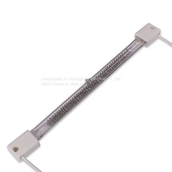 Medium Wave Infrared Heating Lamps 616mm 220v 1500w R7S IR Heat Lamps