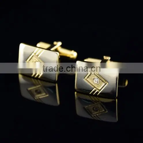 Shirt Cufflinks Wedding Silver Business Mens Wholesale Stainless Steel Crystal photo-3