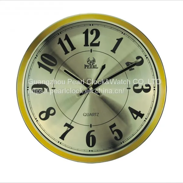 Wholesale Pearl Metal Wall Clock PW267/PW192/PW193 OEM Are Welcome photo-3