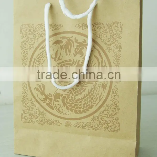 Factory Sale Customized Gift Paper Packing Bag for Wine photo-5