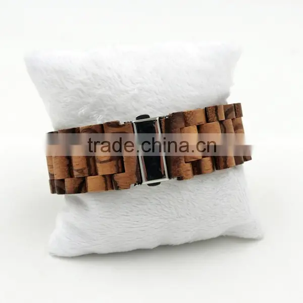 Top Quality Natural Women Man Unisex Wrist Wood Watch photo-4