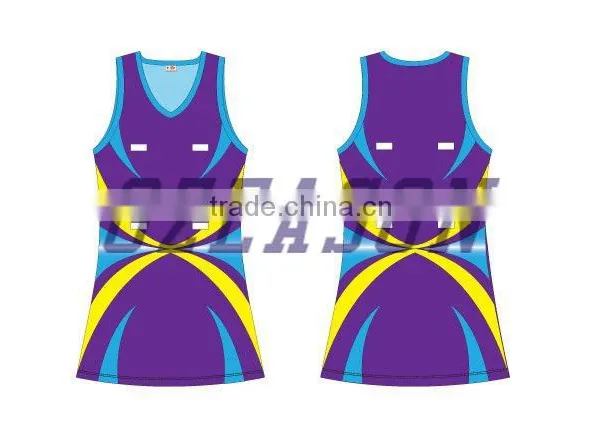 High Quality Imported Customized Sleeveless Netball Dresses Supplier's Choice photo-5