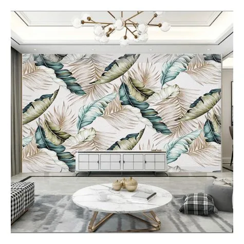 Luxury Tv Background Printing Wallpaper Murals 3D 5D 8D Wall Mural For Home Decoration Drop Ship photo-4