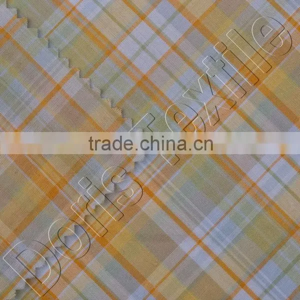 SMALL PLAID IN COTTON YARN DYED FABRIC
