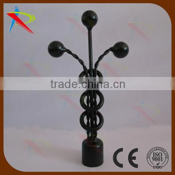 Wrought Iron Curtain Rod ,Curtain Finial photo-2